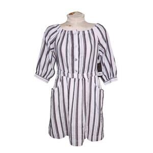 Wrangler Retro Off Shoulder‎ Dress Size M NWT